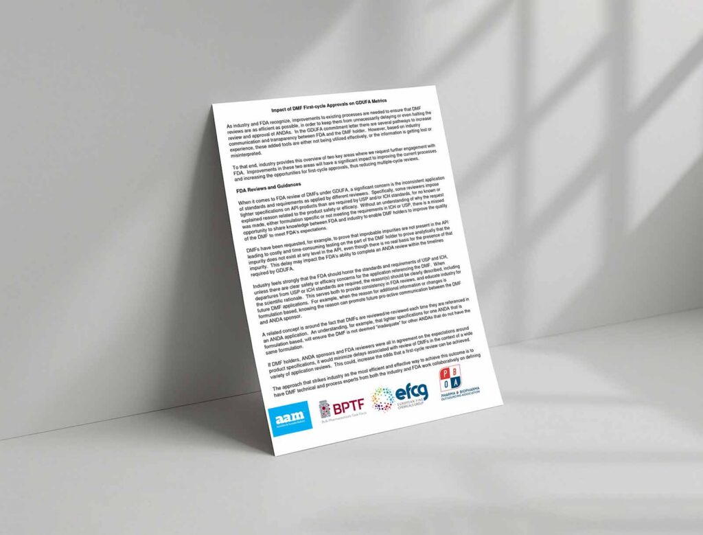 Industry DMF Position Paper April 8 2019 FINAL
