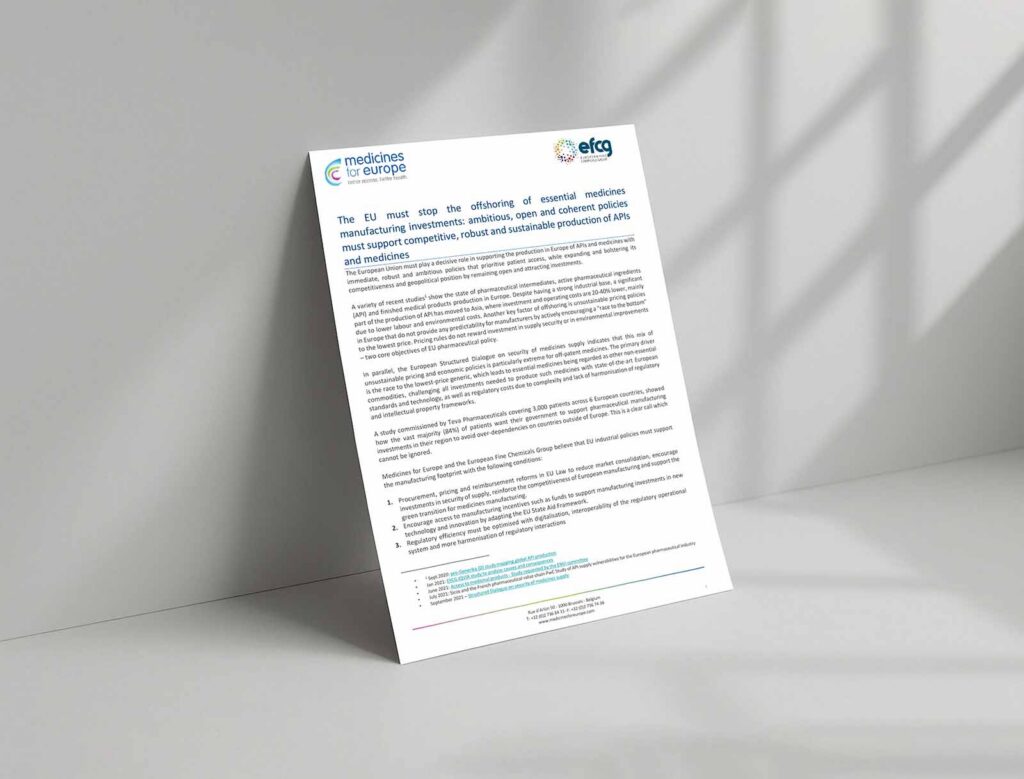 EFCG - MfE Press Release