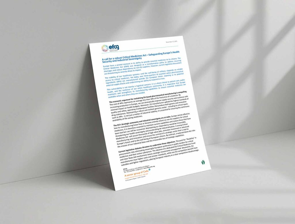 Call for Action - Critical Medicines Act